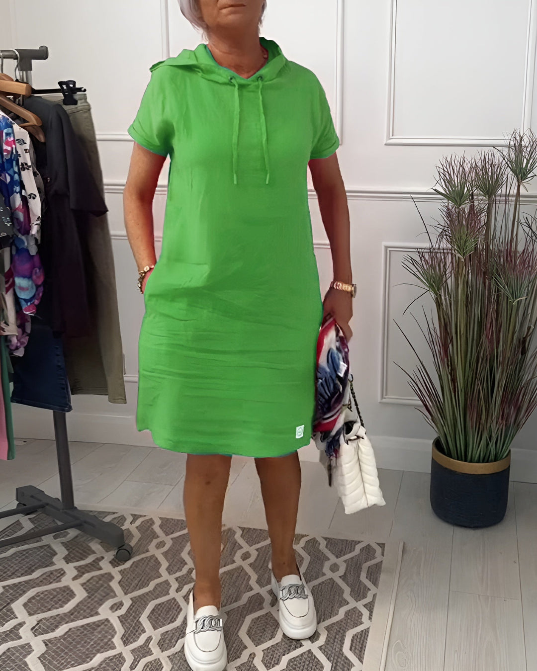 Ferlora™ | Relaxed Hoodie Dress
