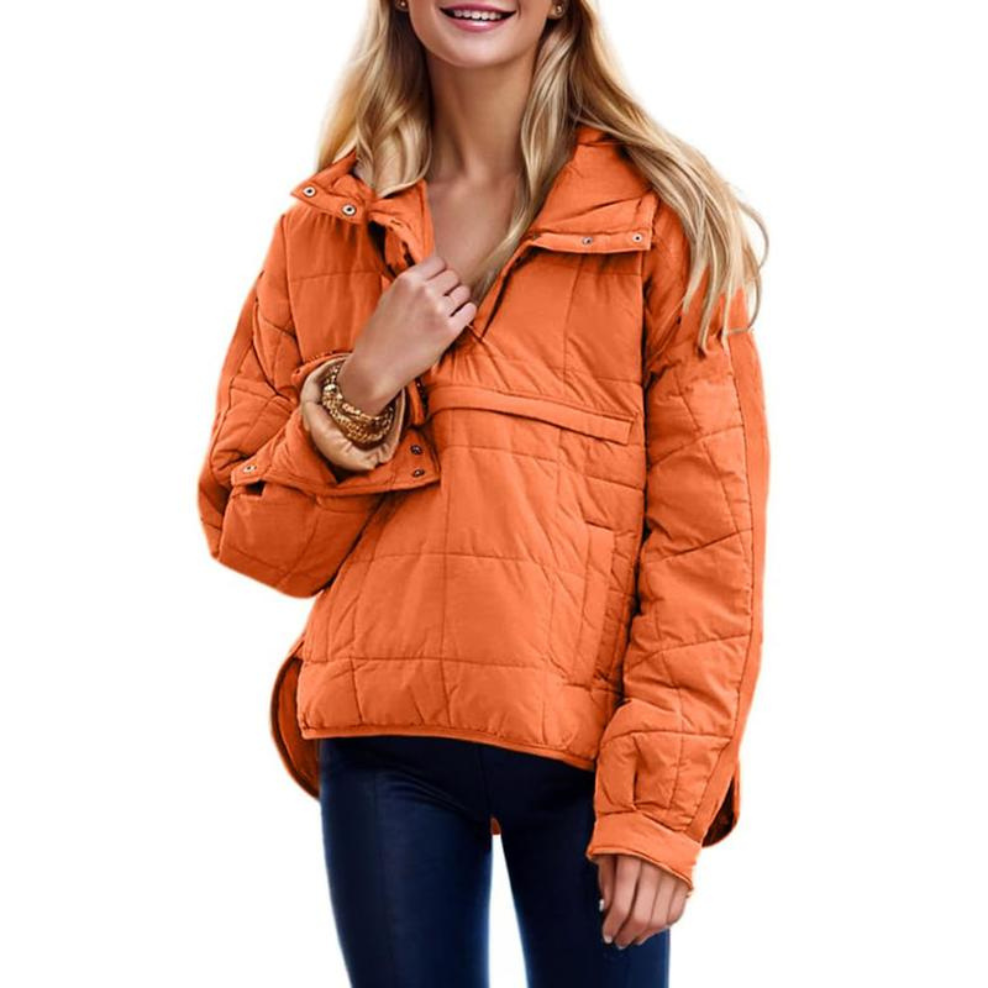 Joy™ – Oversized Hooded Pullover Hooded Jacket