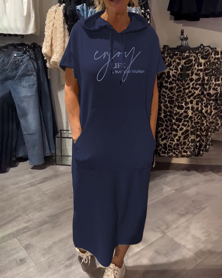 Ferlora™ | Casual Hoodie Dress