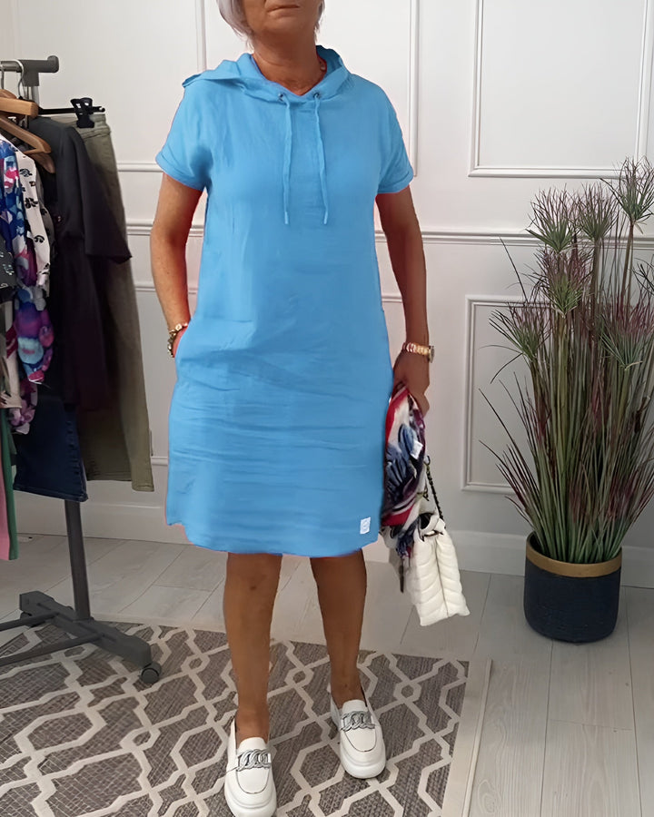 Ferlora™ | Relaxed Hoodie Dress