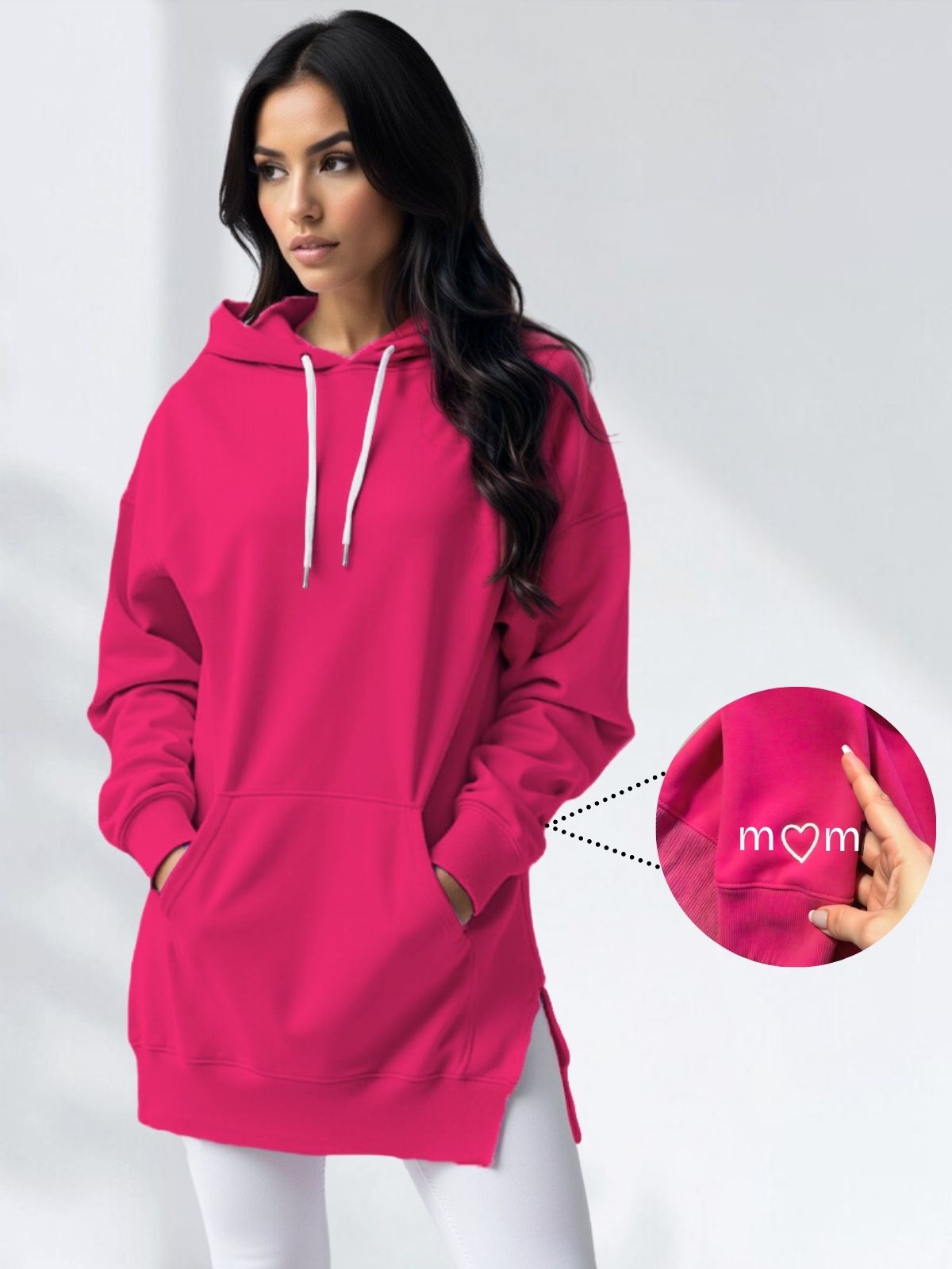 Ferlora™ | Oversized Hoodie Dress