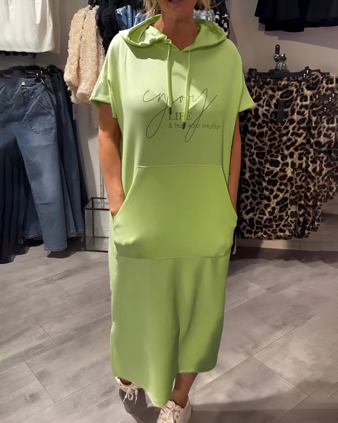 Ferlora™ | Casual Hoodie Dress