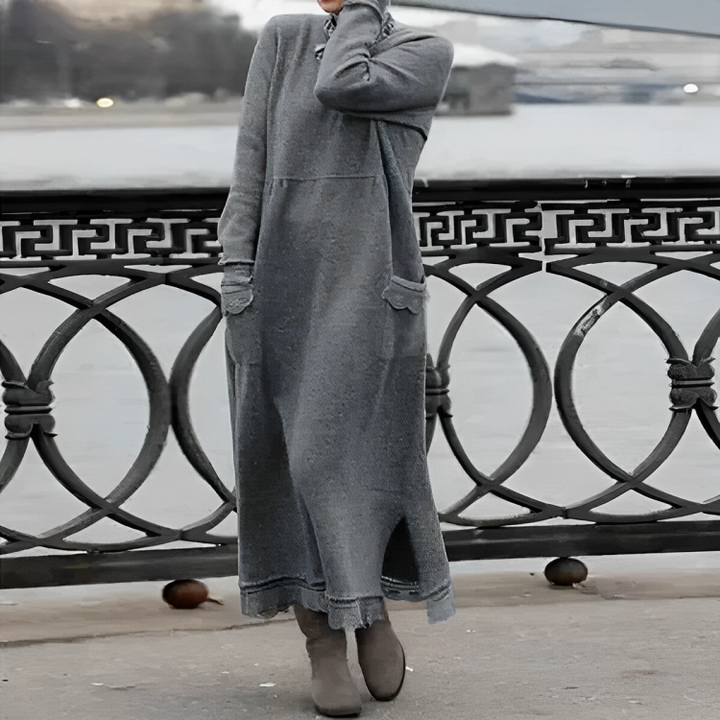 Ferlora™ | Winter Dress for Confident Everyday Elegance