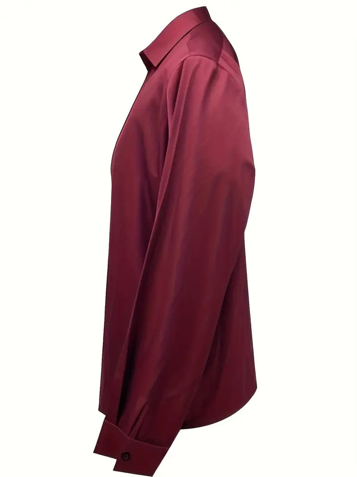 Ferlora™ | Elegant V-Neck Blouse for Day-to-Night Confidence