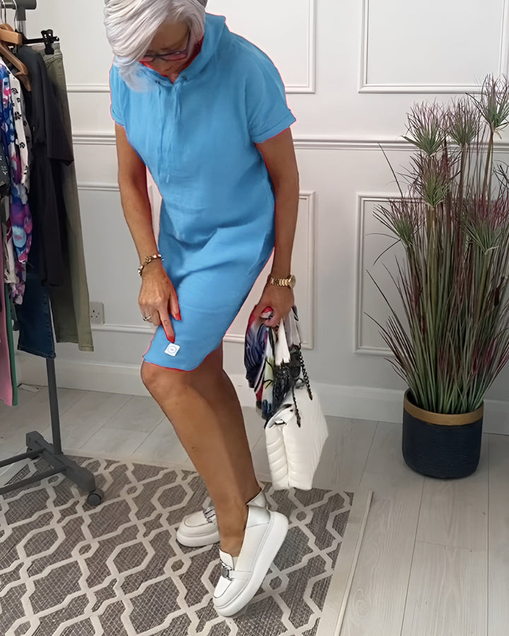 Ferlora™ | Relaxed Hoodie Dress