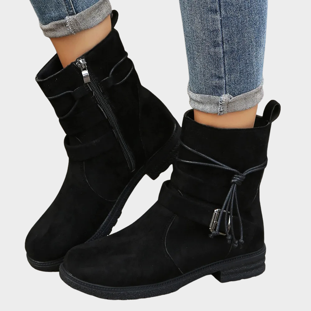 Delaney™ - Low Heel Ankle Boots