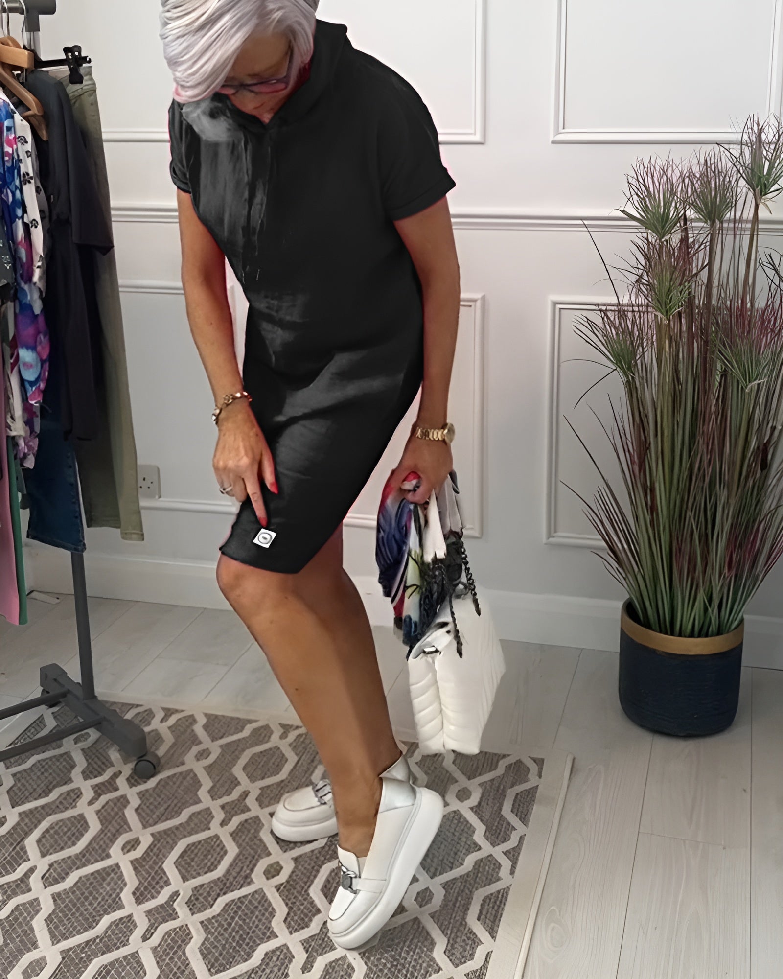 Cindy™ – Relaxed Hoodie Dress