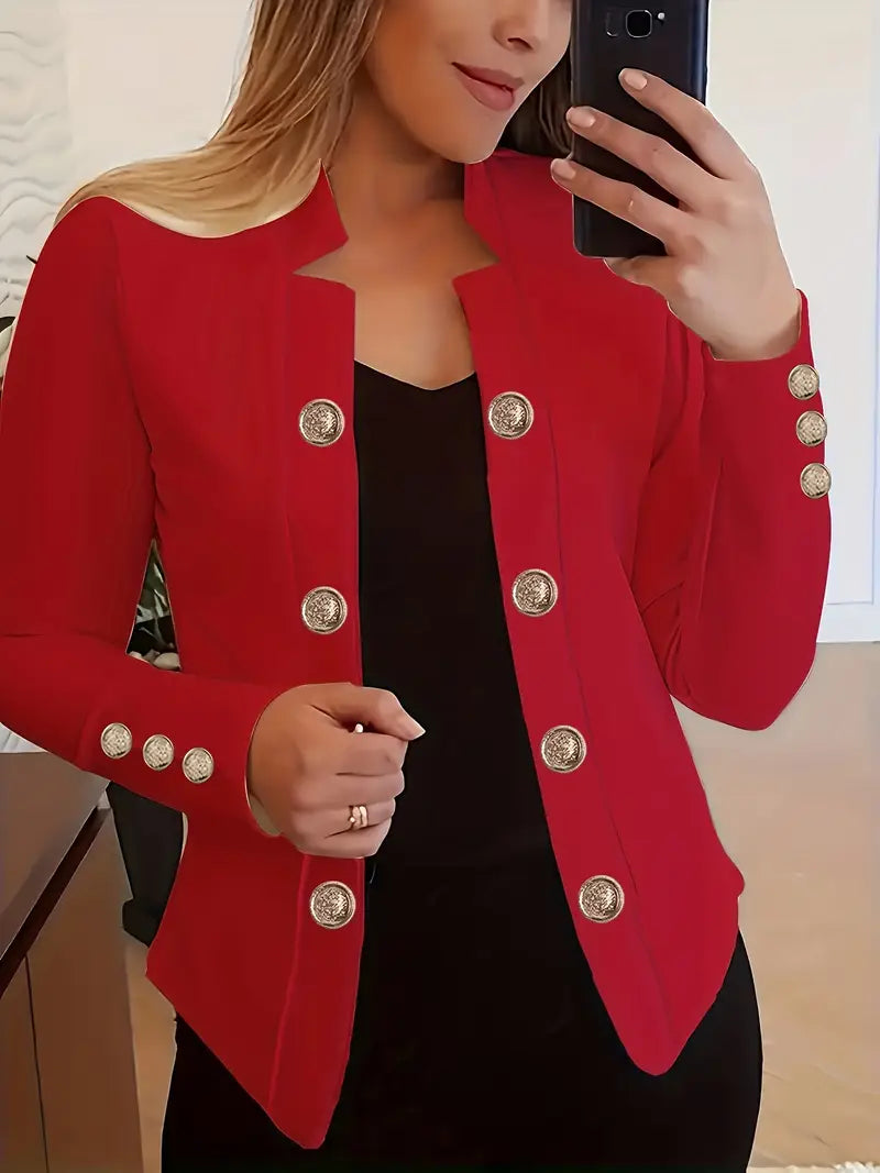 Layla™ - Stylish Double-Breasted Blazer - Ferlora