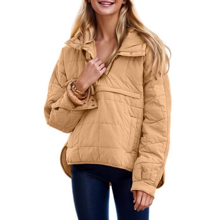 Ferlora™ | Oversized Hooded Pullover Hooded Jacket