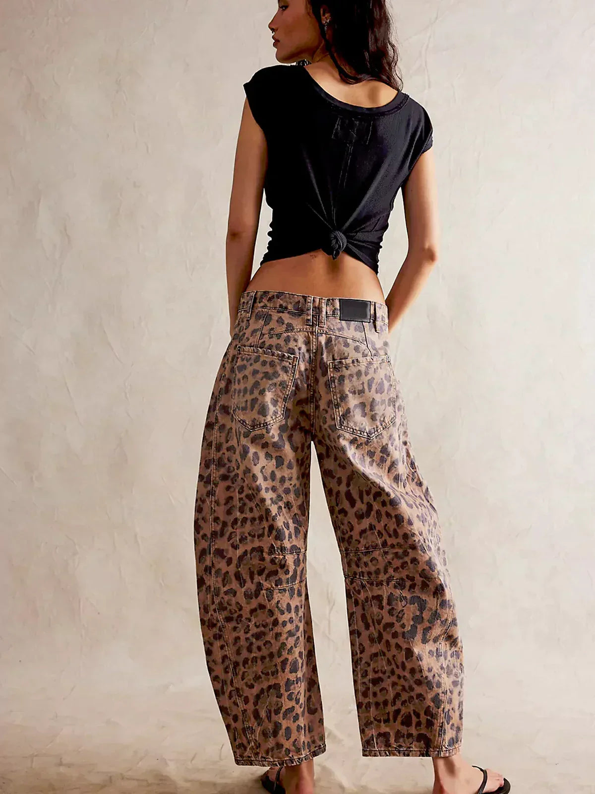 EDITH | COMFORTABLE LEOPARD PANTS - Ferlora