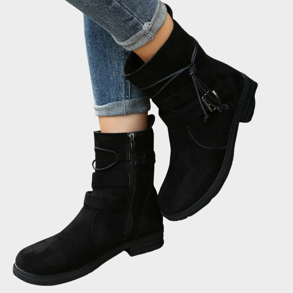 Delaney™ - Low Heel Ankle Boots