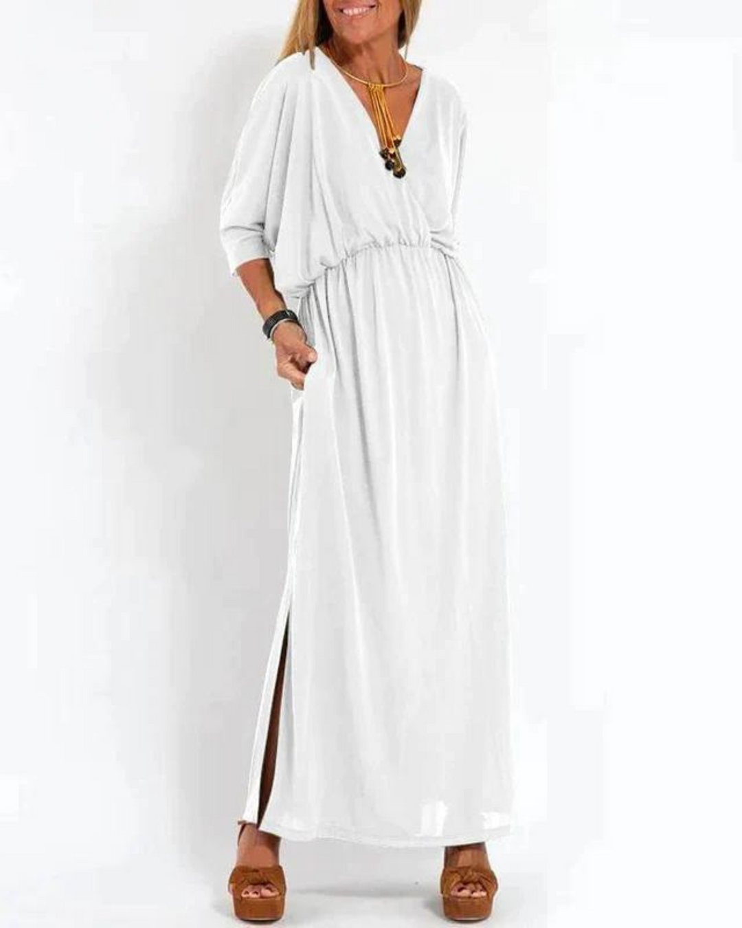 Ferlora™ | Vintage-Inspired Flowy Maxi Dress