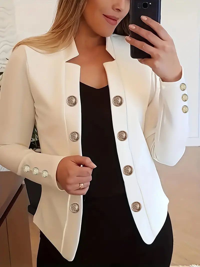 Layla™ - Stylish Double-Breasted Blazer - Ferlora