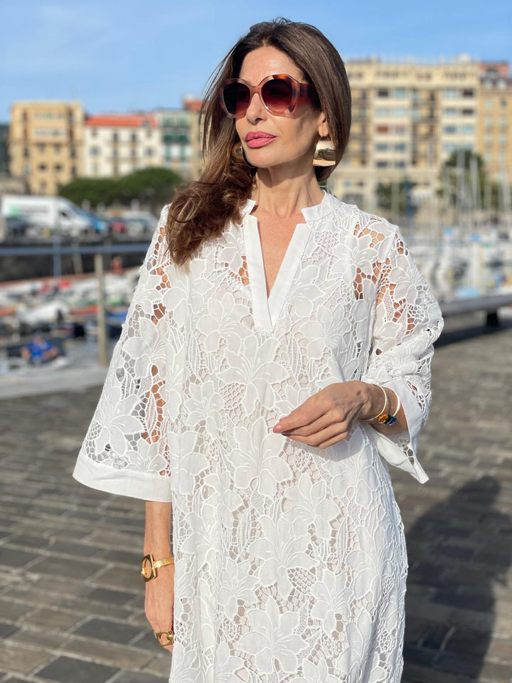 Ferlora™ | Dress Luna Lace White - Ferlora