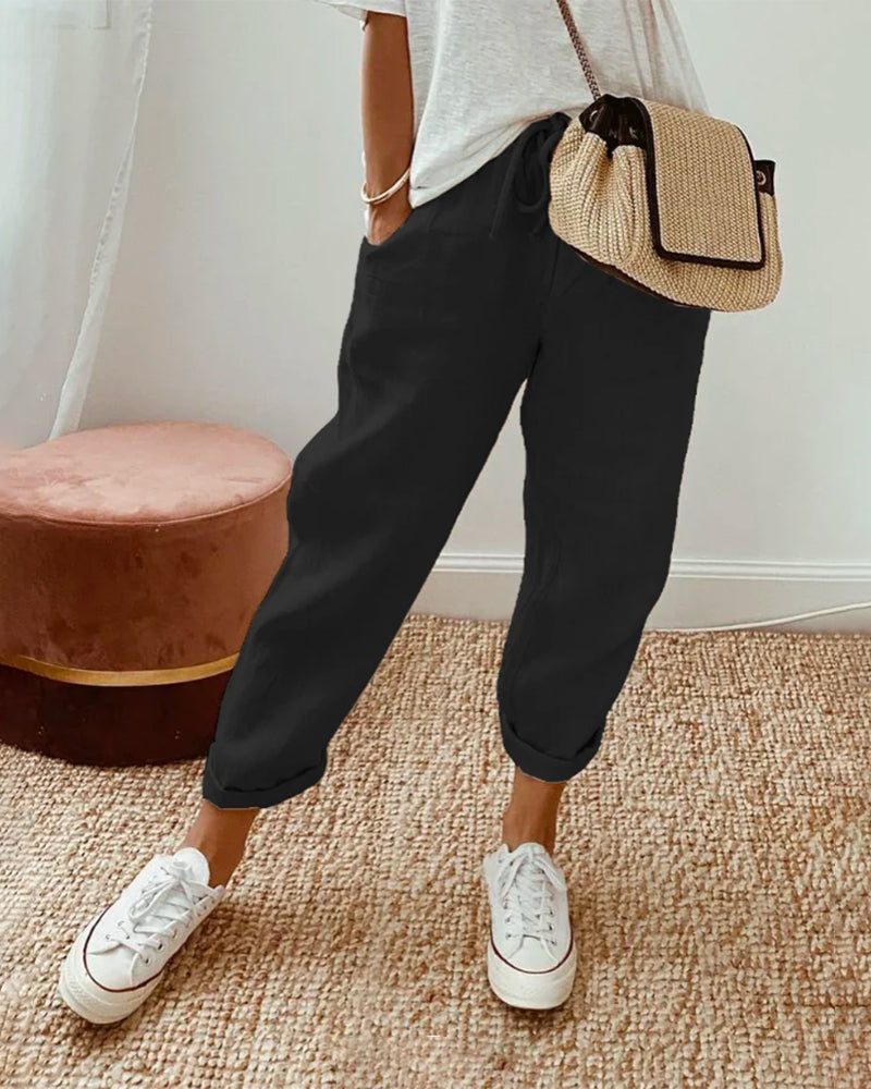LUNA | COMFORTABLE RETRO PANTS - Ferlora