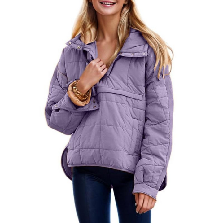 Ferlora™ | Oversized Hooded Pullover Hooded Jacket