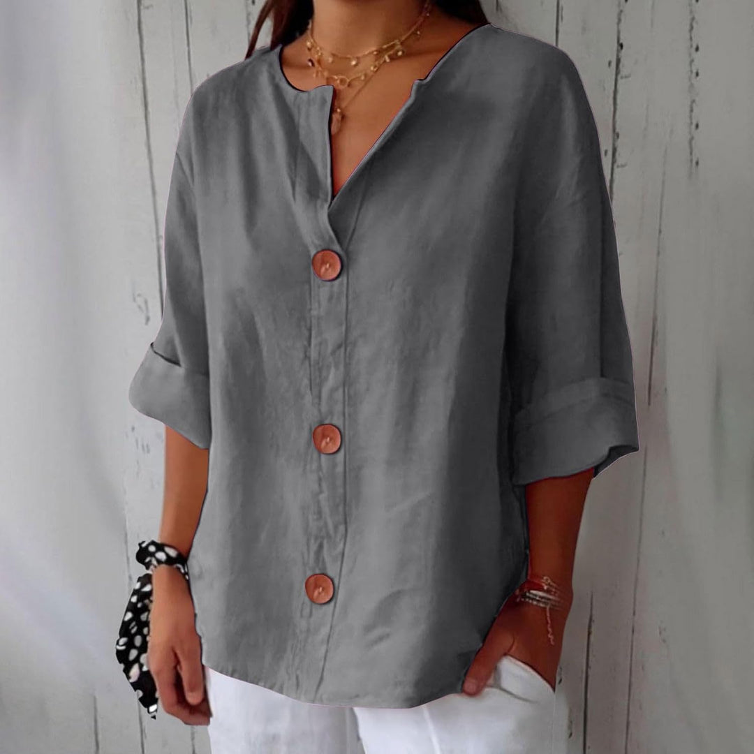 Ferlora™ | Casual Textured Blouse