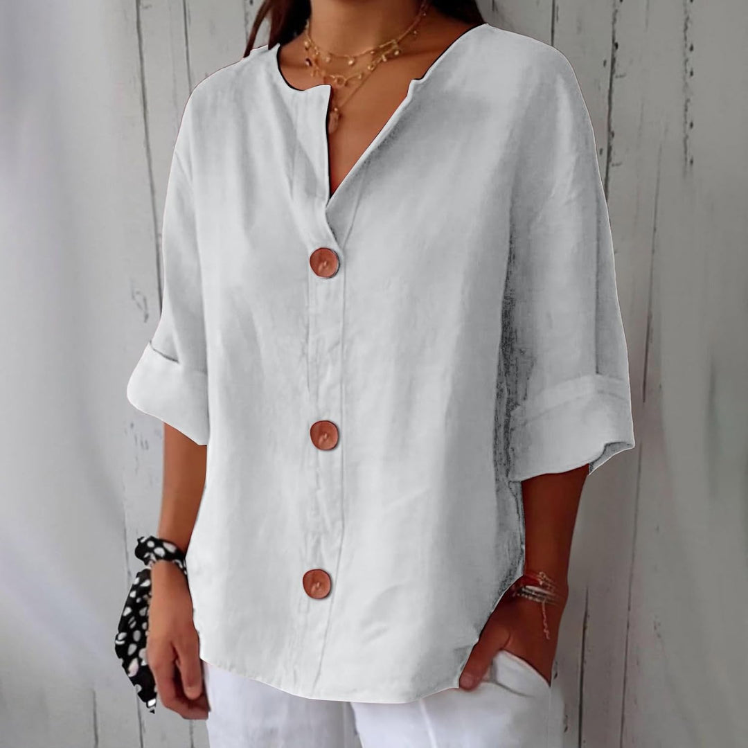 Ferlora™ | Casual Textured Blouse