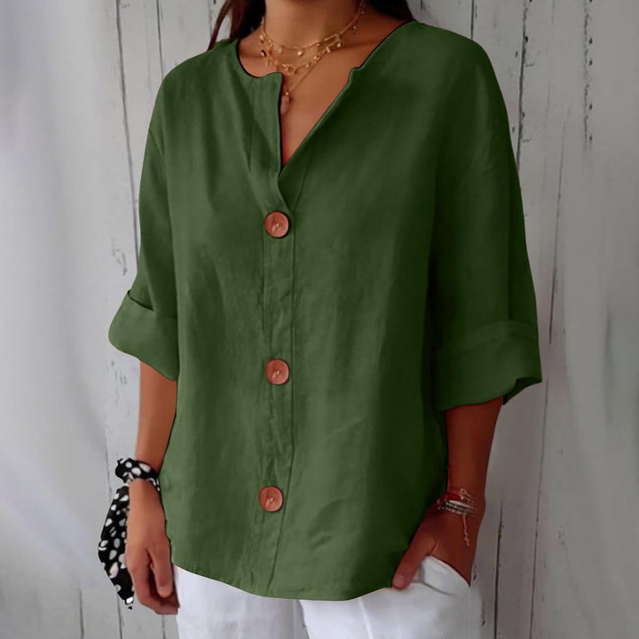 Ferlora™ | Casual Textured Blouse