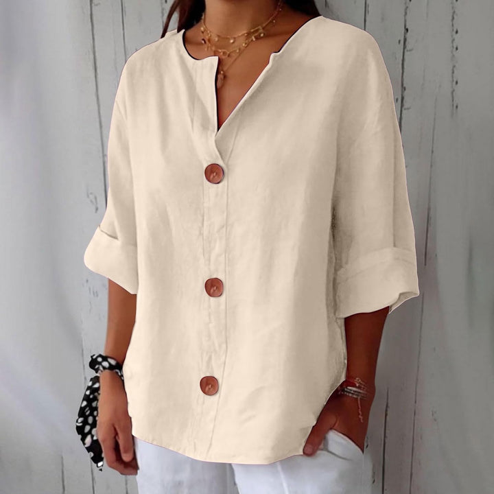 Ferlora™ | Casual Textured Blouse