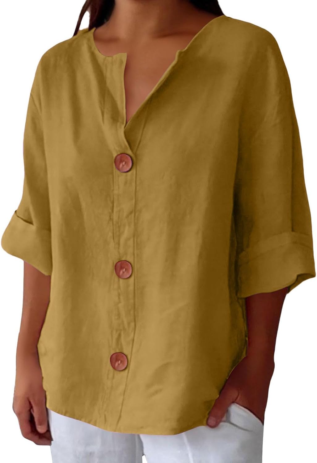 Ferlora™ | Casual Textured Blouse