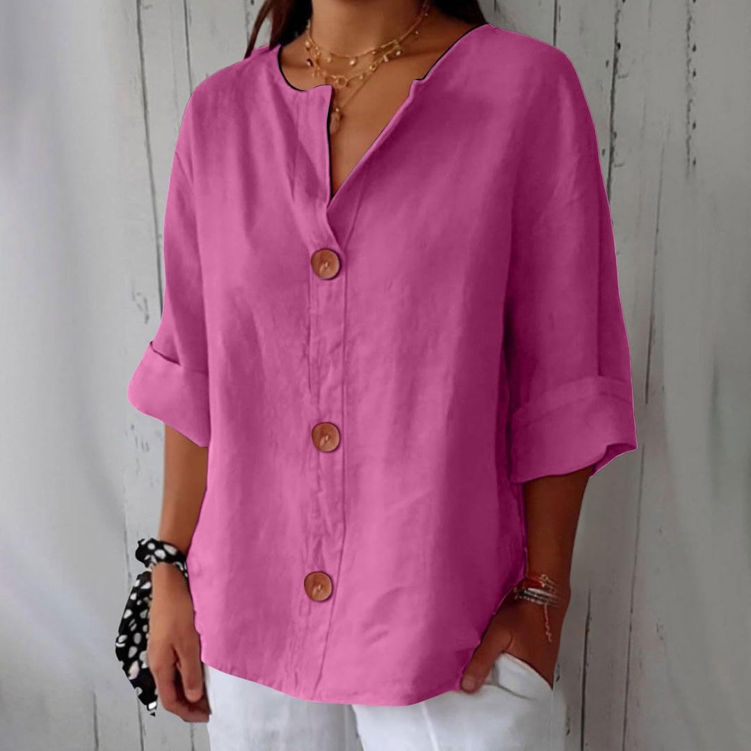 Ferlora™ | Casual Textured Blouse