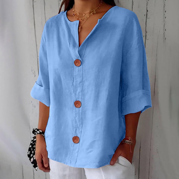 Ferlora™ | Casual Textured Blouse