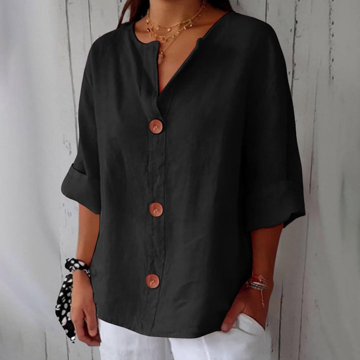 Ferlora™ | Casual Textured Blouse