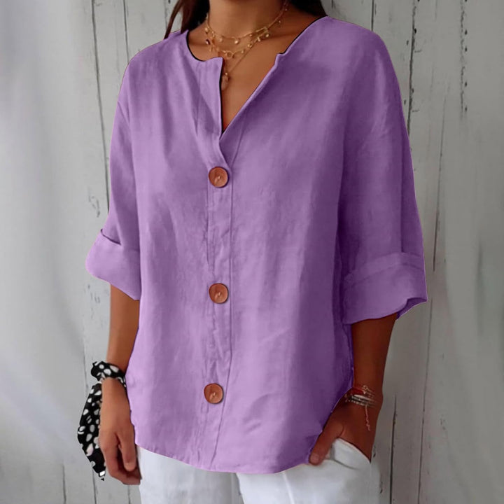Ferlora™ | Casual Textured Blouse