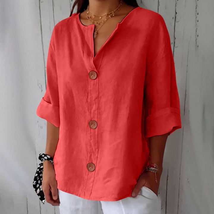 Ferlora™ | Casual Textured Blouse