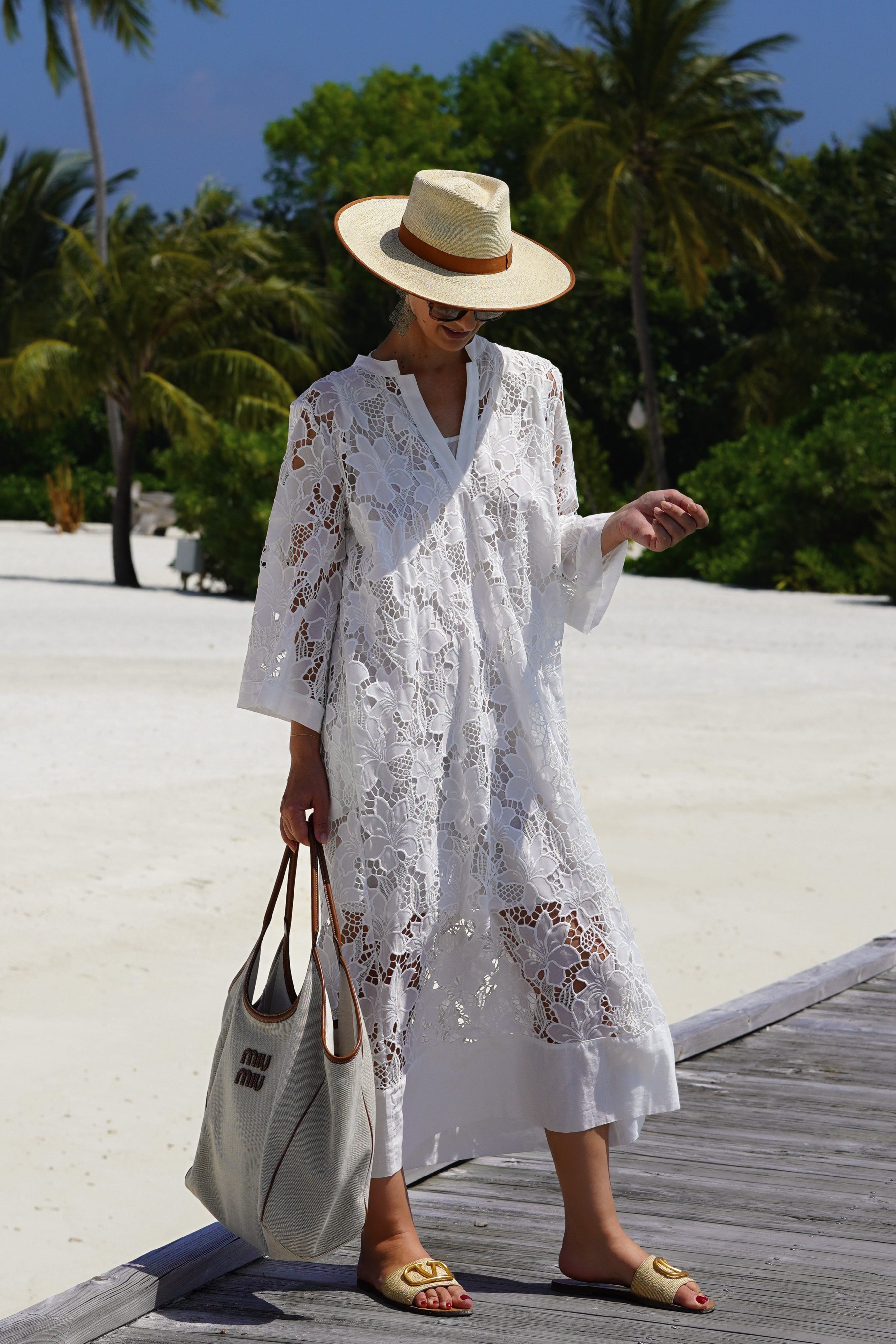 Ferlora™ | Dress Luna Lace White - Ferlora
