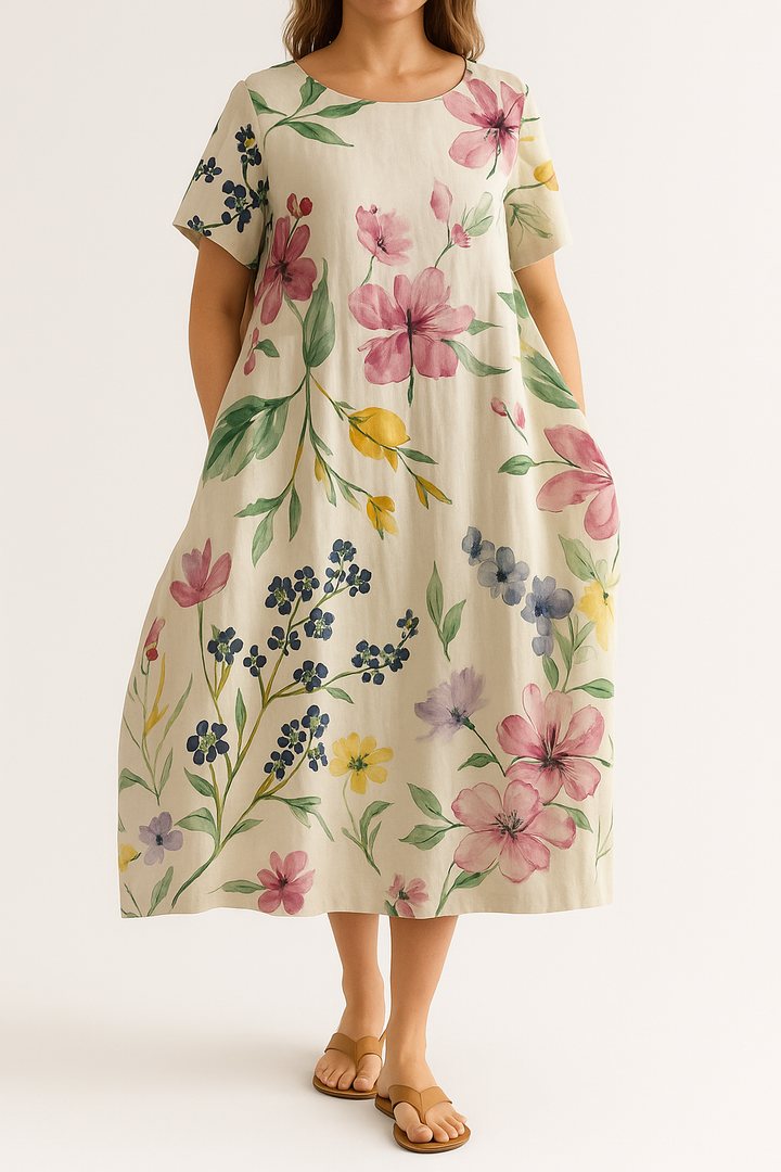 Ferlora™ | The Floral Maxi Dress