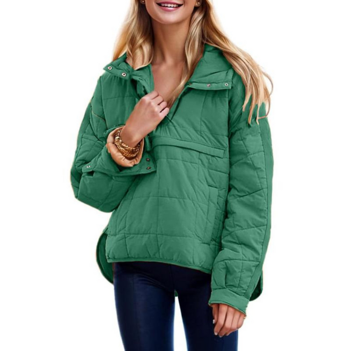 Ferlora™ | Oversized Hooded Pullover Hooded Jacket