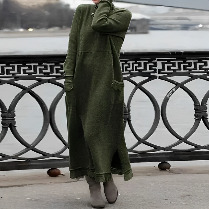 Ferlora™ | Winter Dress for Confident Everyday Elegance