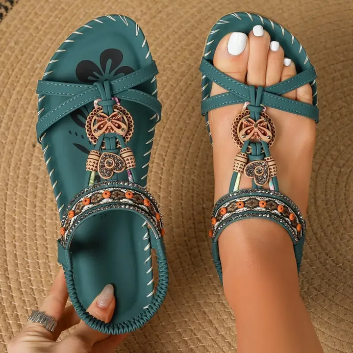 Ferlora™ |Orthopaedic Ibiza-style sandals
