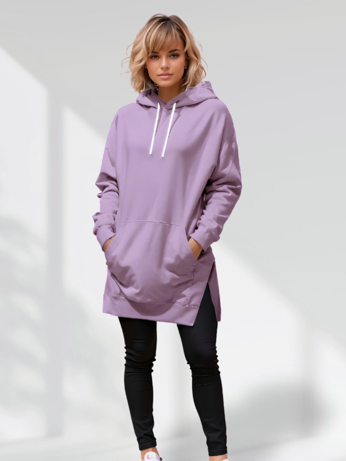 Ferlora™ | Oversized Hoodie Dress