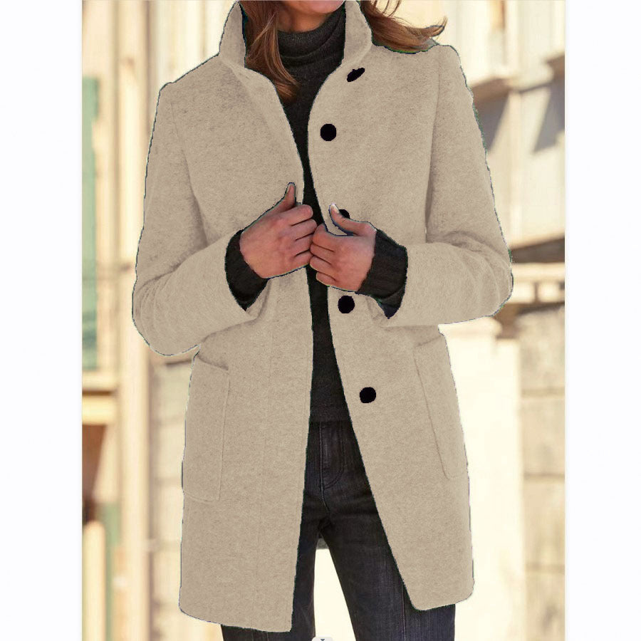 Ferlora™ | Cozy Mid-Length Everyday Coat