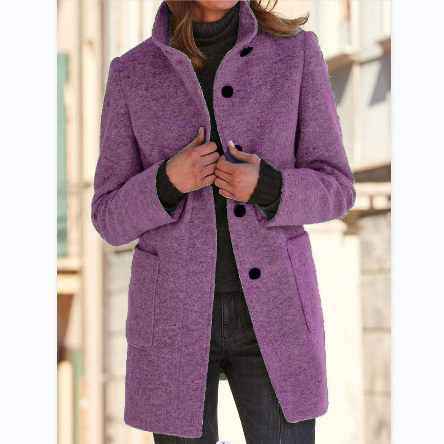Ferlora™ | Cozy Mid-Length Everyday Coat