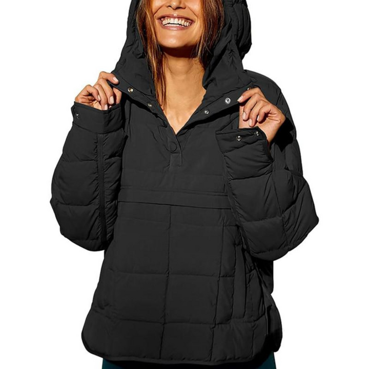 Ferlora™ | Oversized Hooded Pullover Hooded Jacket