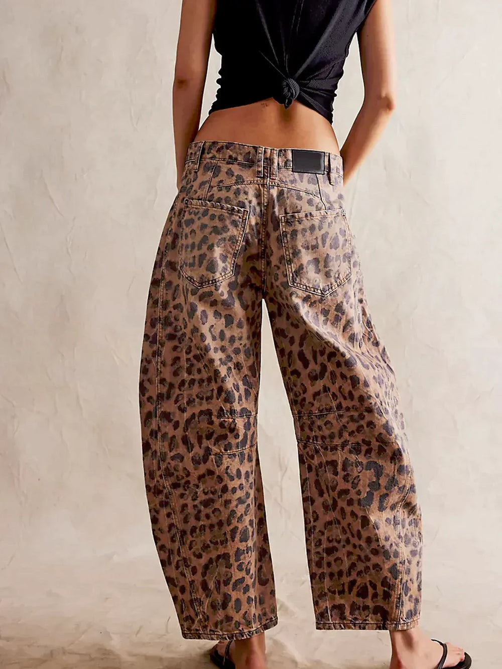 EDITH | COMFORTABLE LEOPARD PANTS - Ferlora