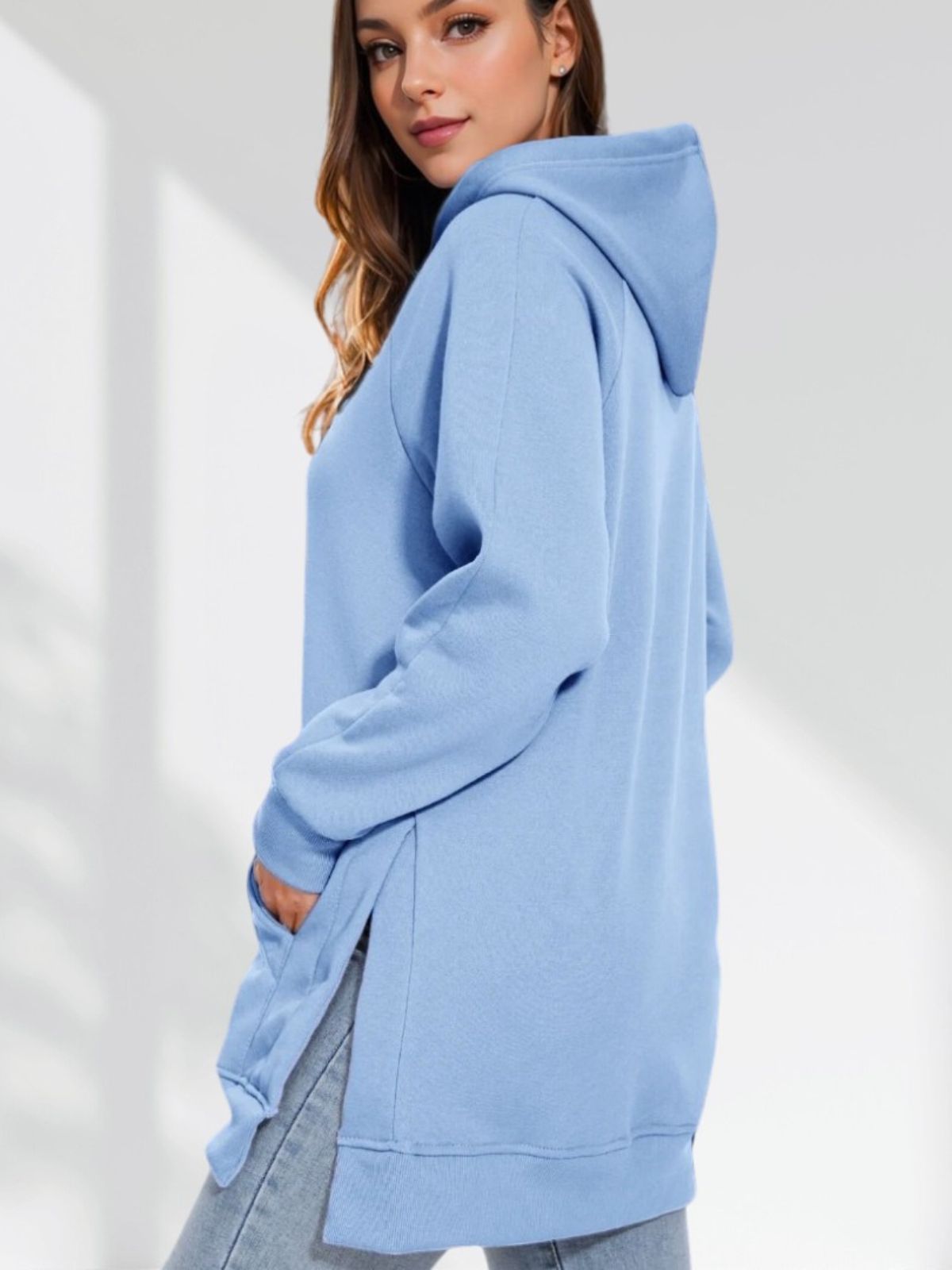 Ferlora™ | Oversized Hoodie Dress
