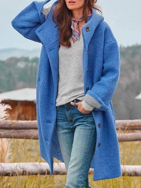 Ferlora™ | Cozy Mid-Length Everyday Coat