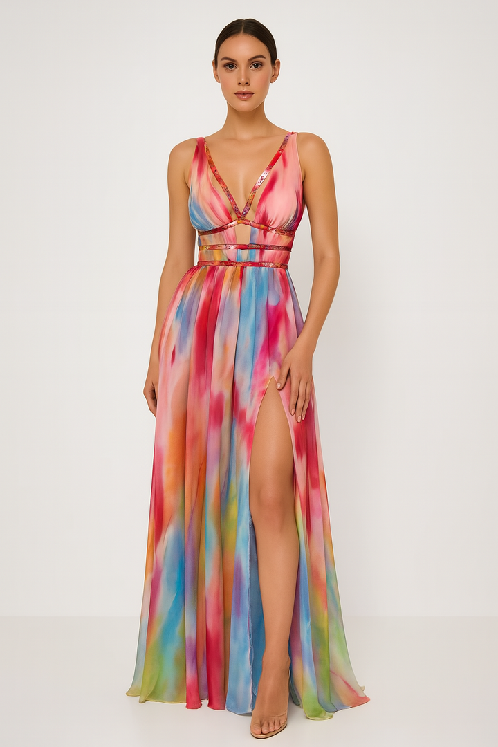 Ferlora™ | Painted Maxi Dress