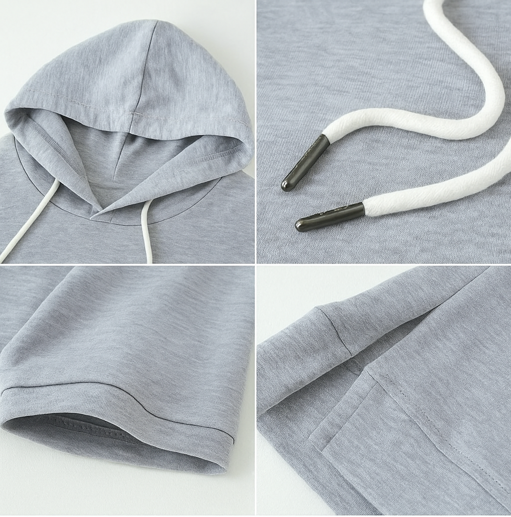 Ferlora™ | Short Sleeve Hooded Pullover