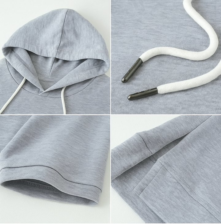 Ferlora™ | Short Sleeve Hooded Pullover