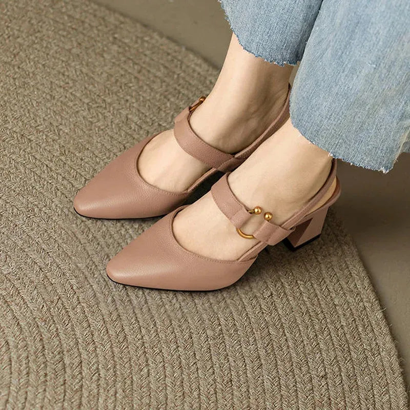 Riley™ - Comfortable Orthopedic Heels - Ferlora