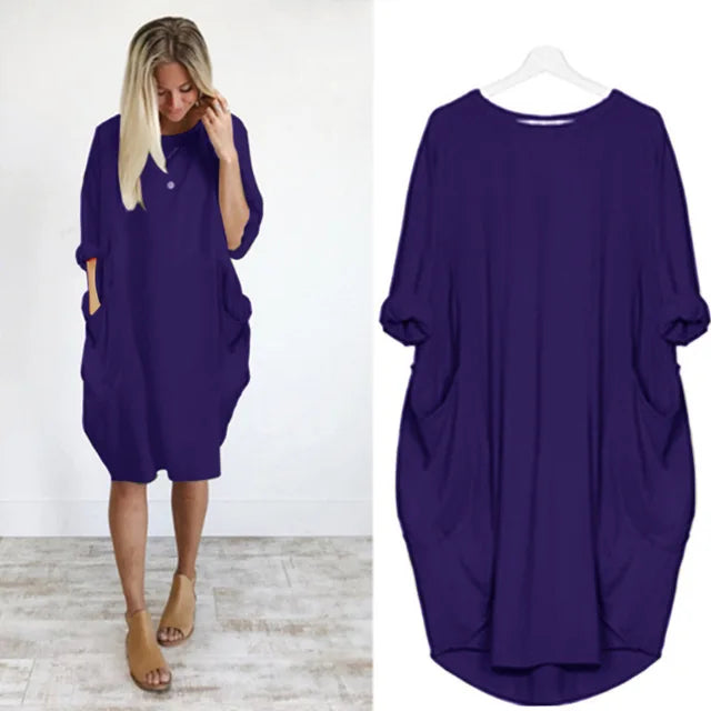 Ferlora™ | Comfortable loose-fitting dress