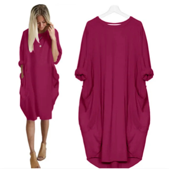 Ferlora™ | Comfortable loose-fitting dress