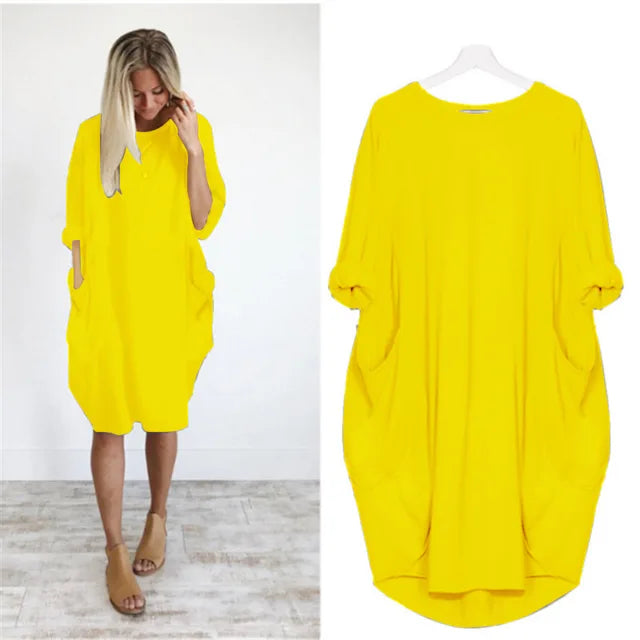 Ferlora™ | Comfortable loose-fitting dress