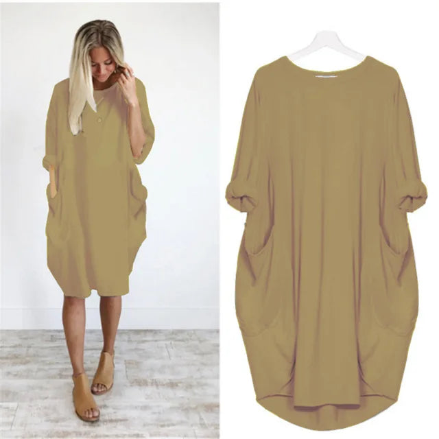 Ferlora™ | Comfortable loose-fitting dress